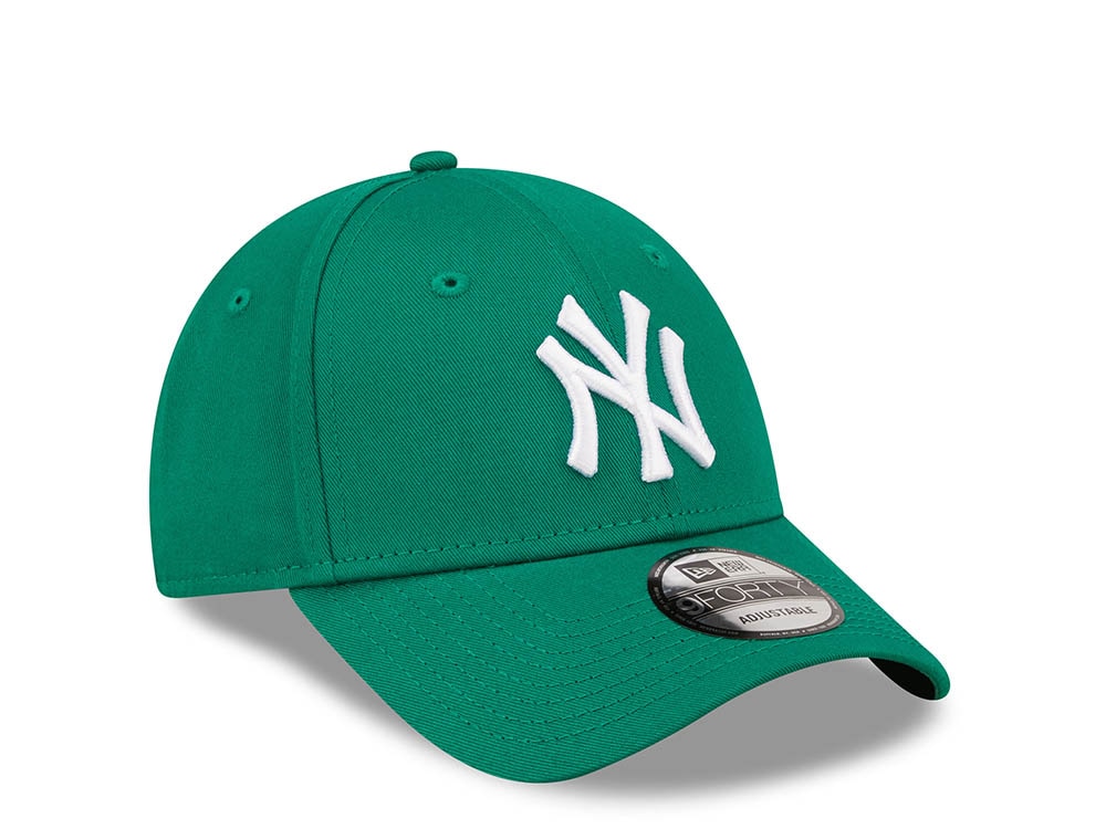 New Era New York Yankees Green Womens 9Forty Strapback Casquette