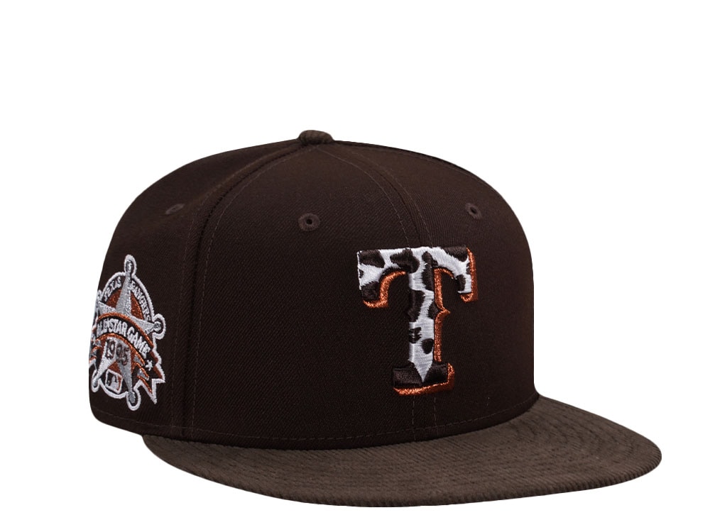 New Era Texas Rangers All Star Game 1995 Cow Cord Two Tone Edition 59Fifty Fitted Casquette