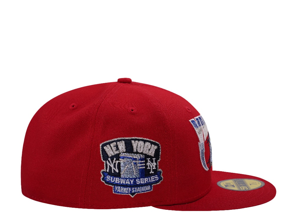 New Era New York Yankees Subway Series Scarlet Prime Edition 59Fifty Fitted Casquette