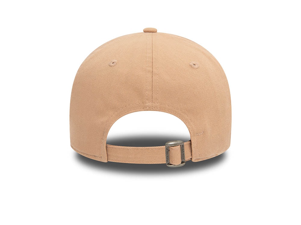 New Era Logo Beige 9Forty Strapback Casquette