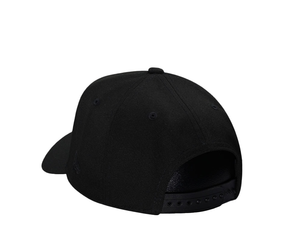 New Era New York Mets Est 1962 Black Metallic Edition 9Forty A Frame Snapback Casquette
