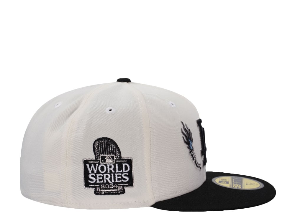 New Era Los Angeles Dodgers World Series 2024 Chrome Two Tone Edition 59Fifty Fitted Casquette