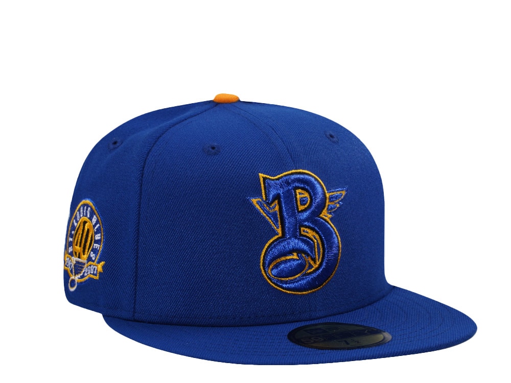 New Era St. Louis Blues 40th Anniversary Blue Prime Edition 59Fifty Fitted Casquette