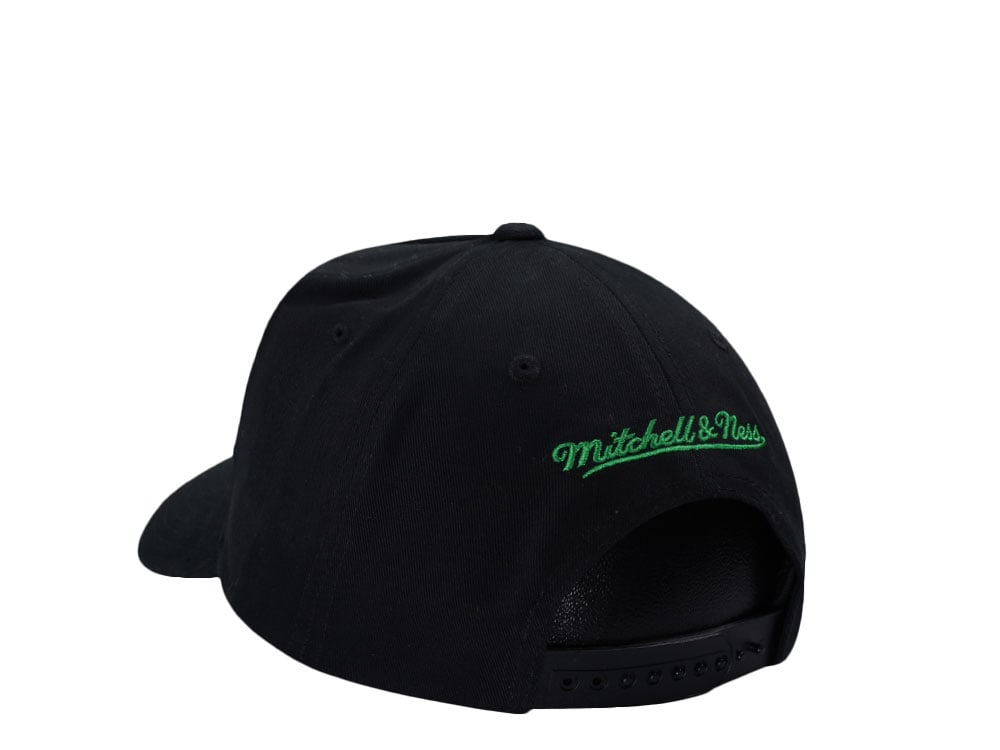 Mitchell & Ness Seattle SuperSonics Black Pro Pinch Fit Snapback Casquette