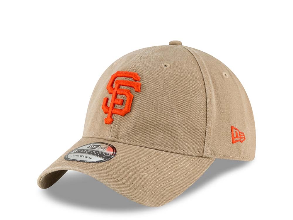 New Era San Francisco Giants Khaki Core Classic 9Twenty Strapback Casquette