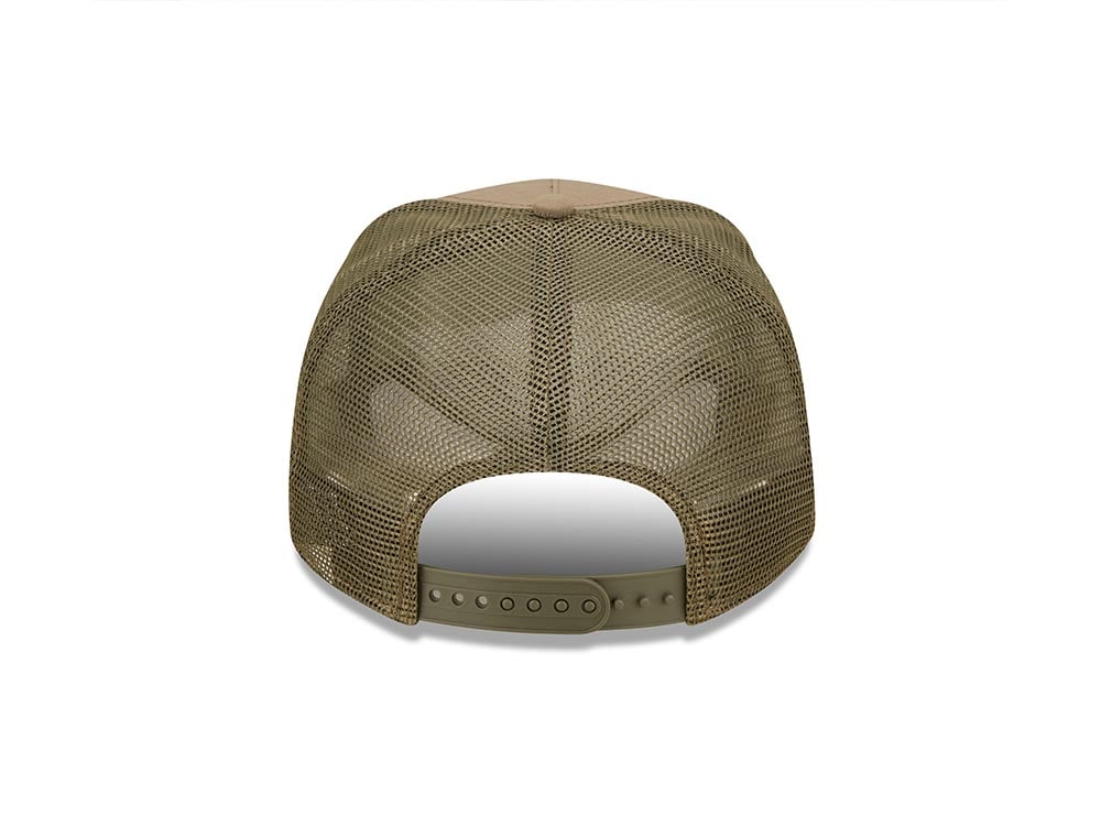 New Era New York Yankees Ripstop Olive A Frame Trucker Snapback Casquette