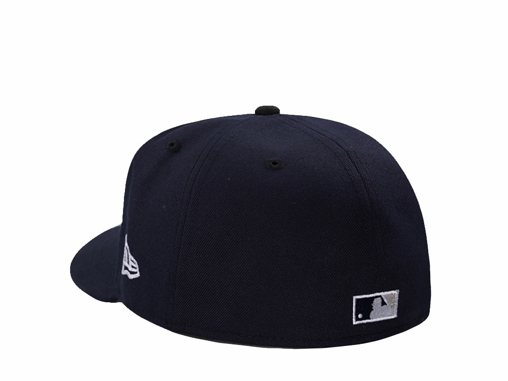 New Era New York Yankees World Series 1999 Navy Prime Edition Pre Curved 59Fifty Fitted Casquette