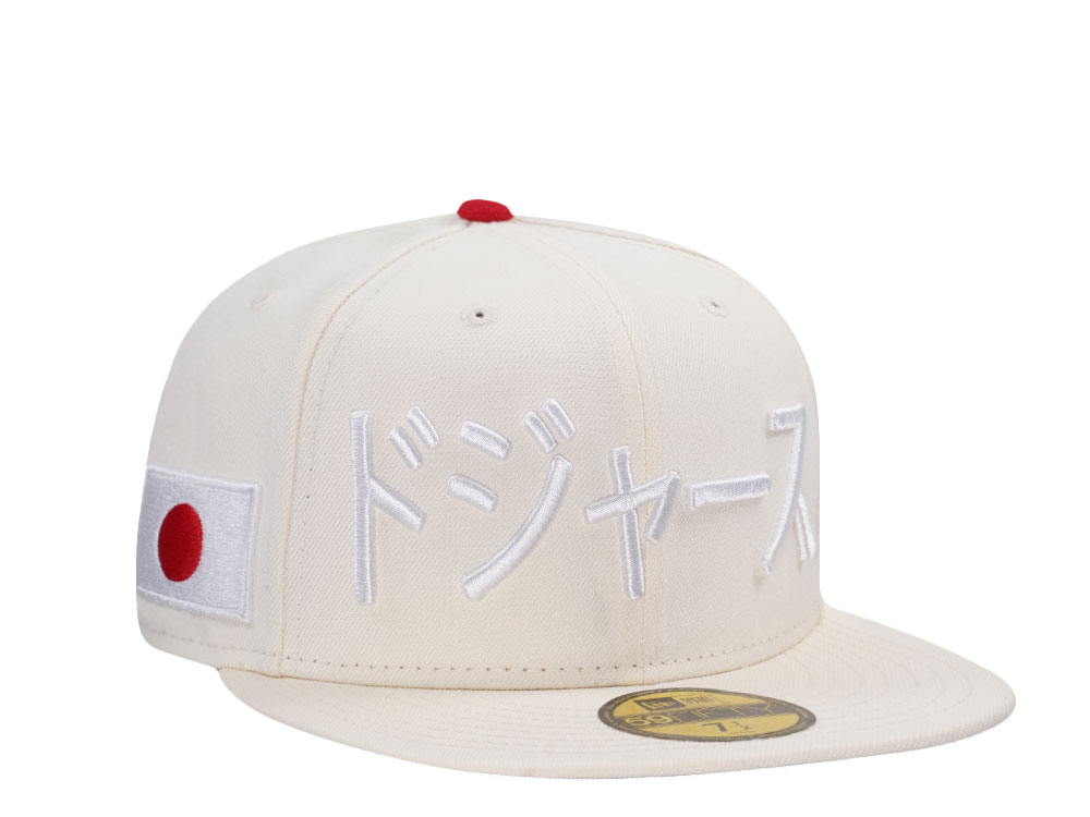 New Era Los Angeles Dodgers Kanji Japan White Prime Edition 59Fifty Fitted Casquette