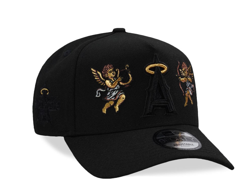 New Era Anaheim Angels All Star Game 2010 Cupids Black Prime Edition 9Forty A Frame Snapback Casquette