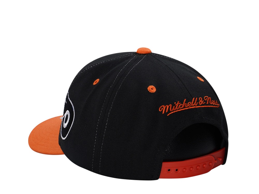 Mitchell & Ness Philadelphia Flyers Vintage Logo Pro Crown Fit Snapback Casquette