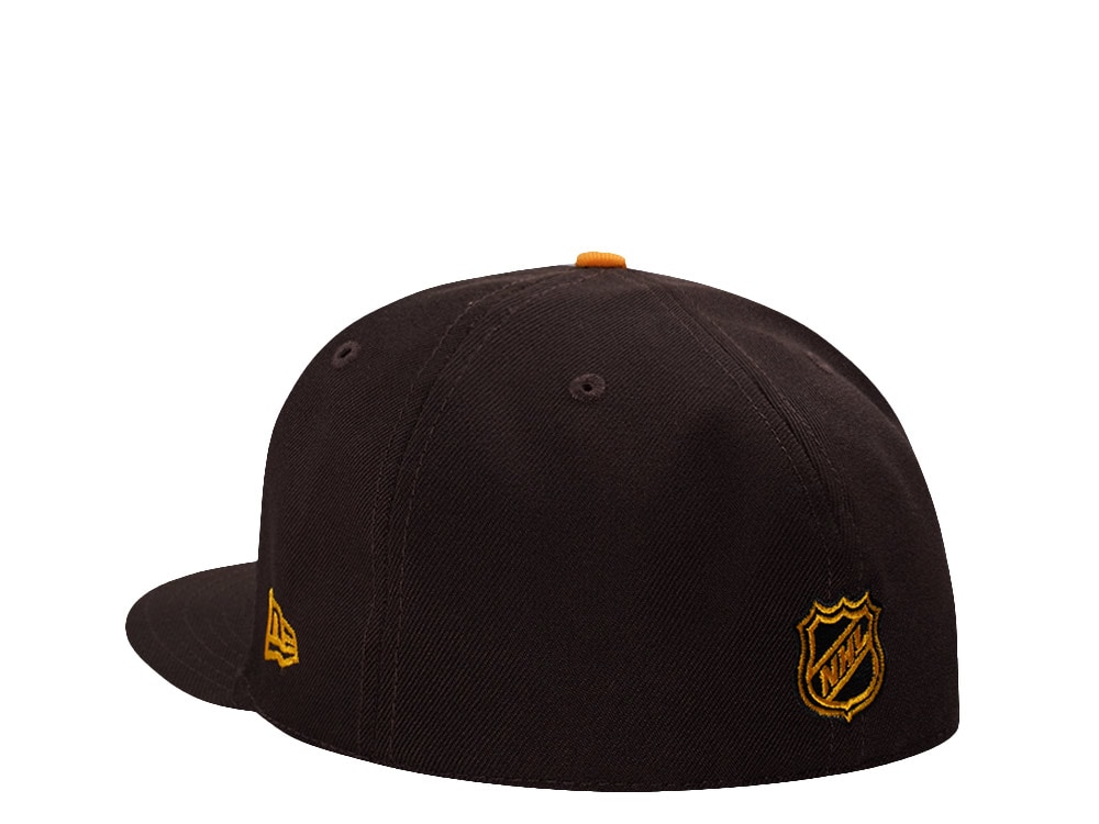 New Era Boston Bruins 50th Anniversary Burnt Wood Prime Edition 59Fifty Fitted Casquette