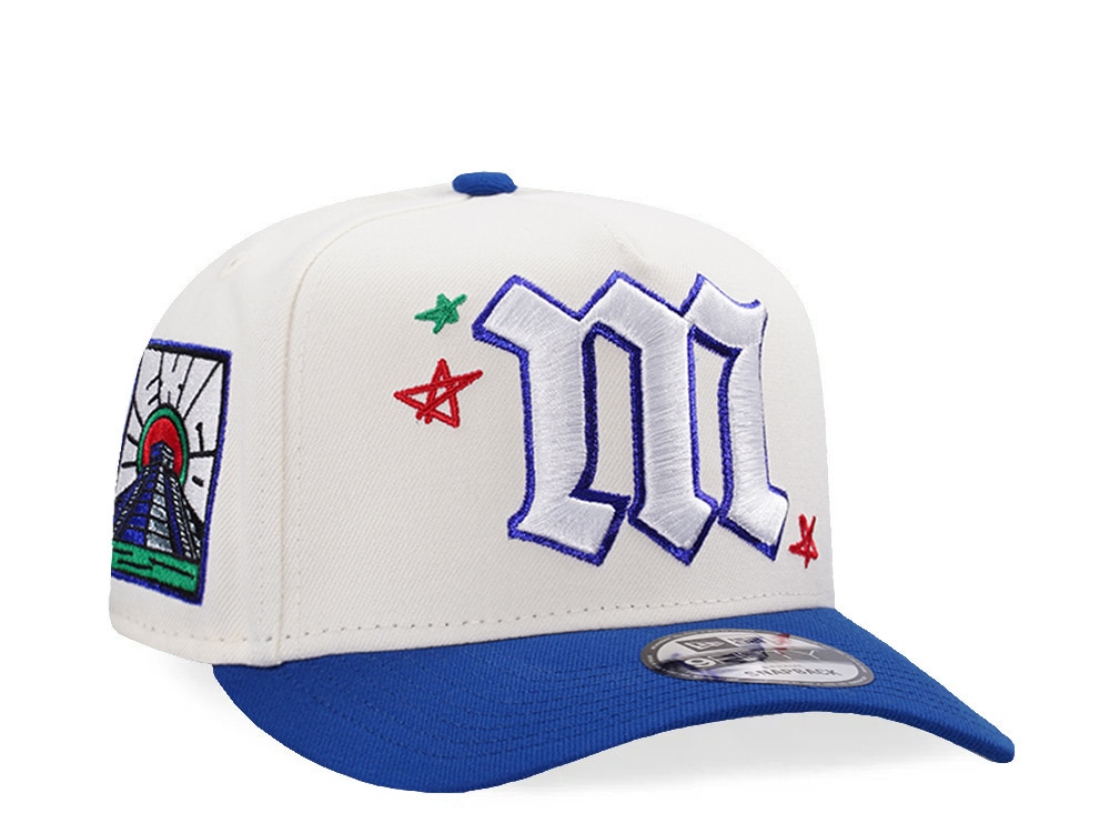New Era None Mexico Chrome Two Tone Edition 9Fifty A Frame Snapback Casquette
