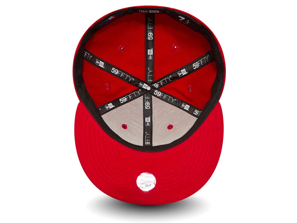 New Era New York Yankees Plain Red Prime Edition 59Fifty Fitted Casquette