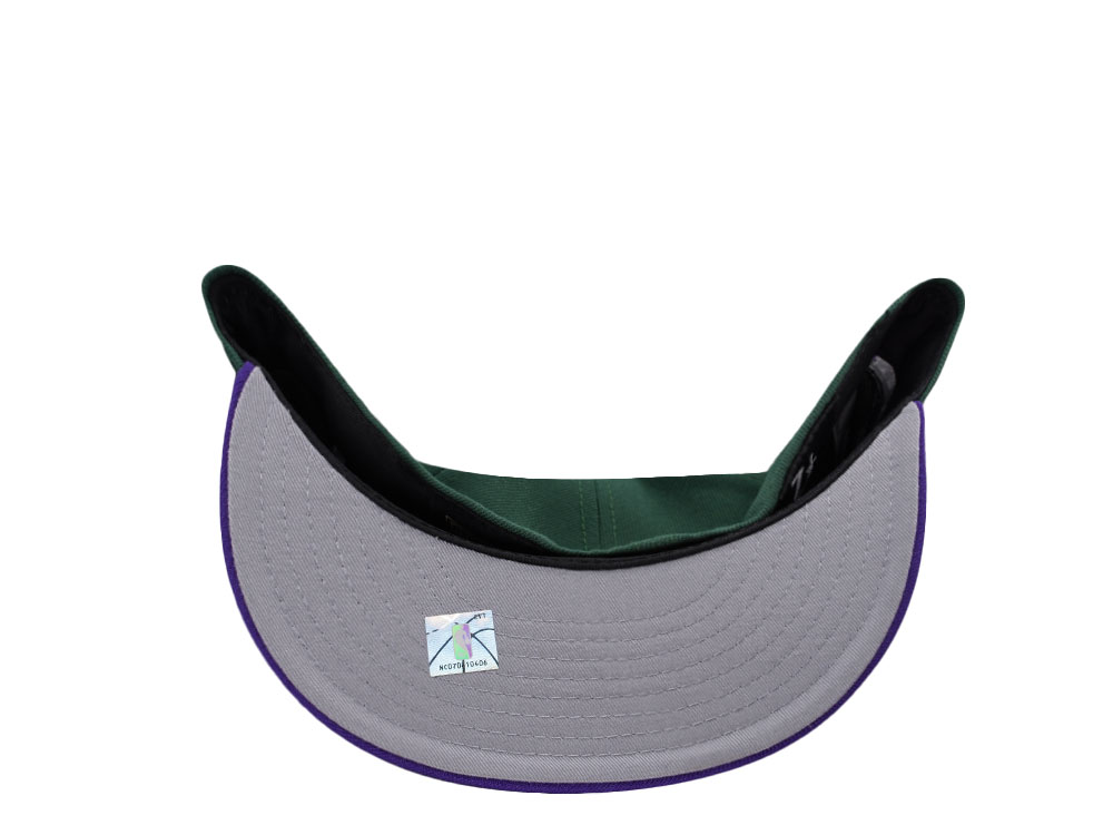 New Era Milwaukee Bucks Eastern Conference Green Two Tone Edition 59Fifty Fitted Casquette