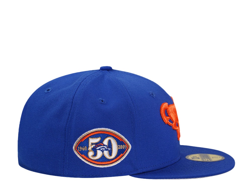 New Era Denver Broncos 50th Anniversary Vintage Edition 59Fifty Fitted Casquette