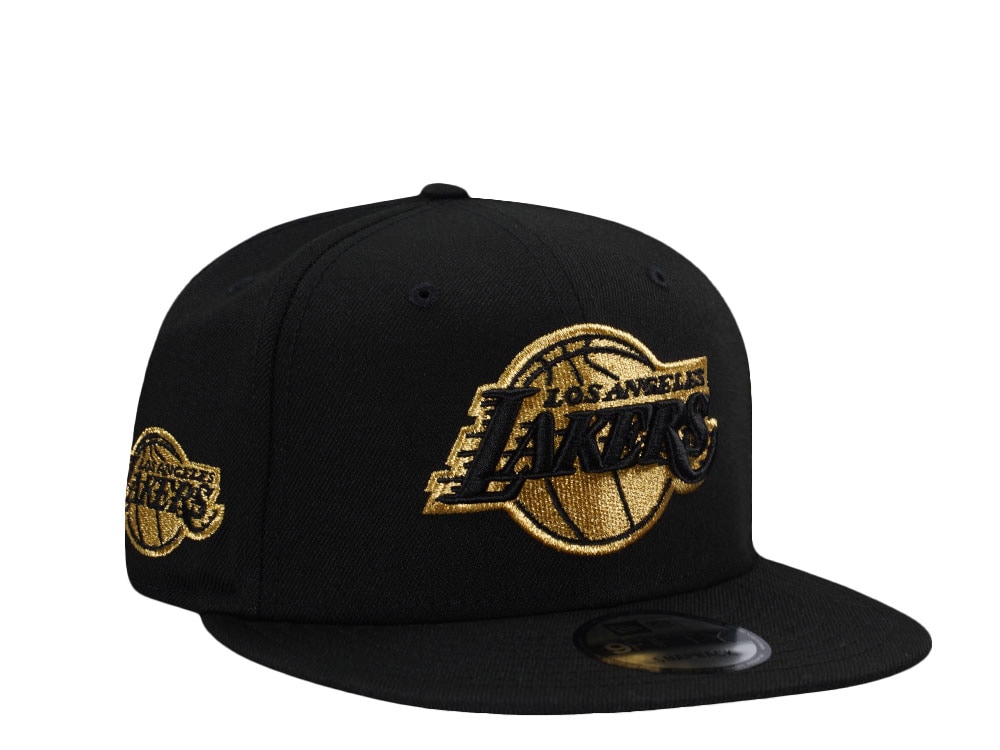 New Era Los Angeles Lakers Metallic Black Prime Edition 9Fifty Snapback Casquette
