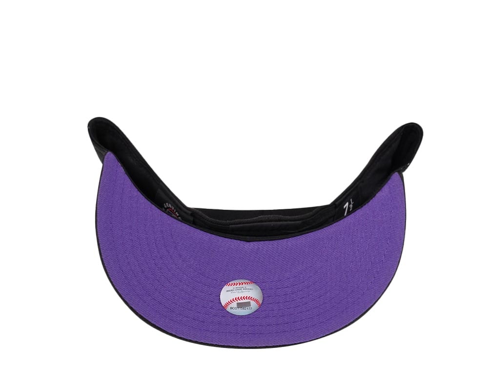New Era Arizona Diamondbacks Black Purple Edition 59Fifty Fitted Casquette