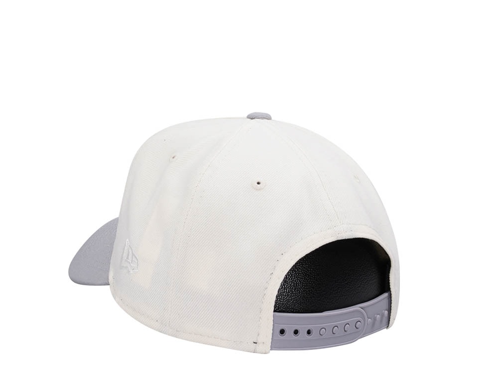 New Era New York Yankees World Series 1999 Chrome Metallic Two Tone Edition 9Forty A Frame Snapback Casquette