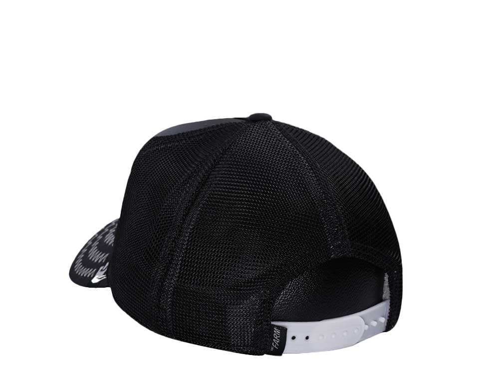 Goorin Bros Vulture Back of Buzzard Black Trucker Snapback Casquette
