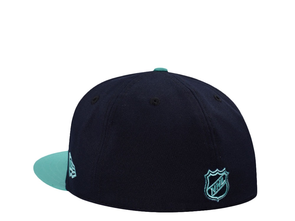 New Era Seattle Kraken Fear the Deep Navy Two Tone Prime Edition 59Fifty Fitted Casquette