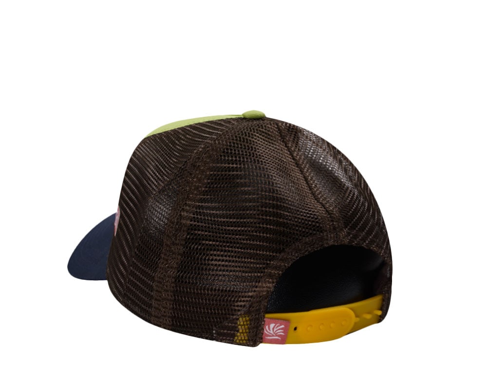 Djinns HFT The Paname Green Trucker Snapback Casquette