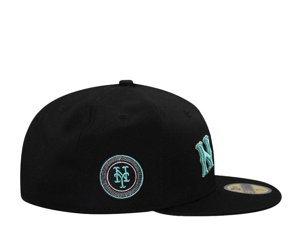 New Era New York Mets Black Tiffany City Connect Edition 59Fifty Fitted Casquette