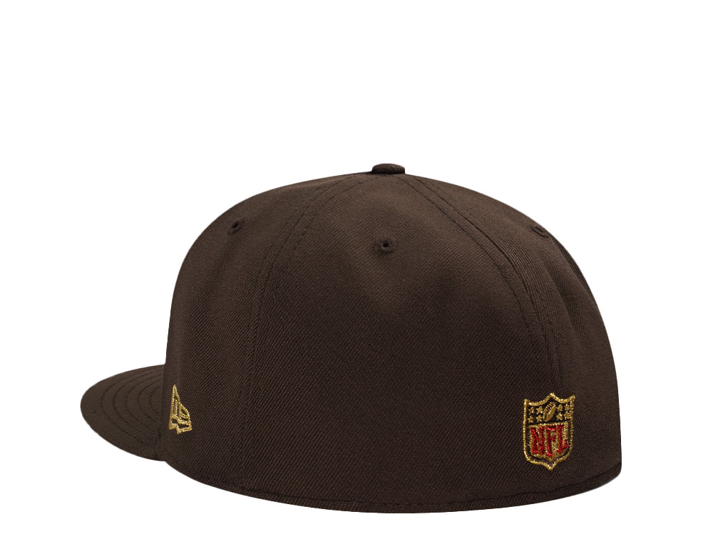 New Era San Francisco 30th Anniversary Super Bowl XXIV Walnut Throwback Edition 59Fifty Fitted Casquette