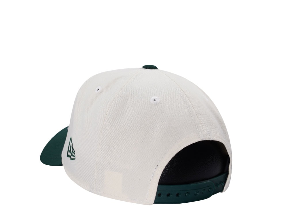 New Era Green Bay Packers 75 Seasons Chrome Two Tone Edition 9Forty A Frame Snapback Casquette