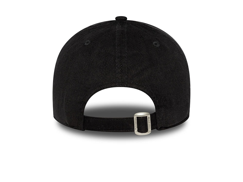 New Era New York Yankees Cord Flawless Black Edition 9Forty Strapback Casquette