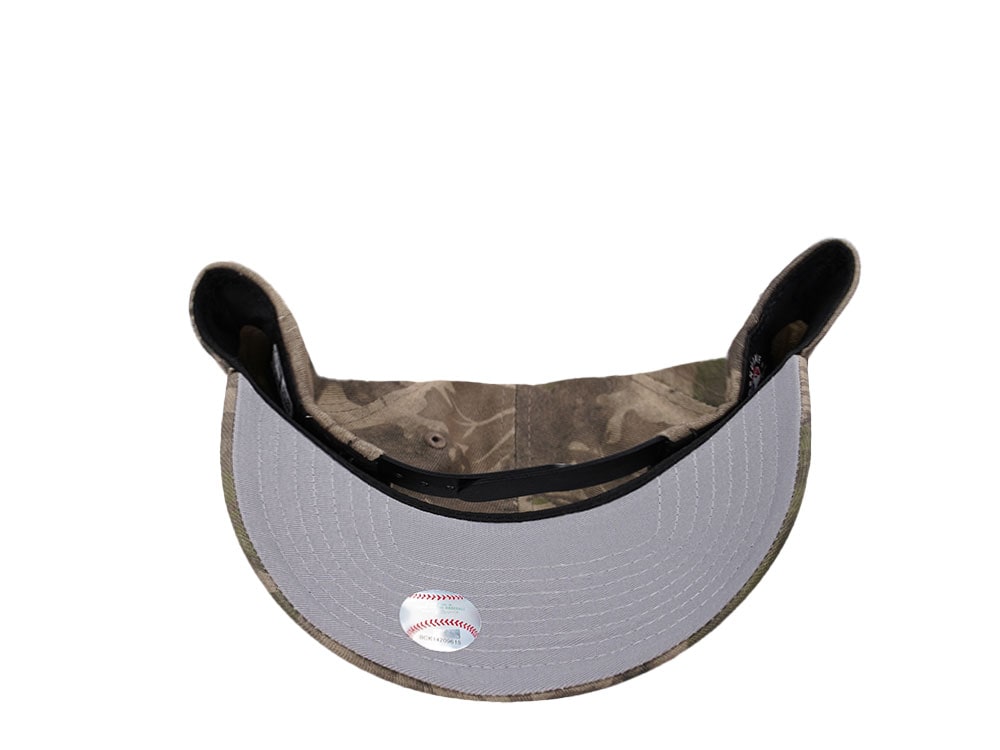 New Era Baltimore Orioles Leaf Camo Copper 9Forty A Frame Snapback Casquette