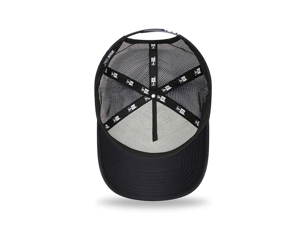 New Era Washington Postcard Navy A Frame Trucker Snapback Casquette