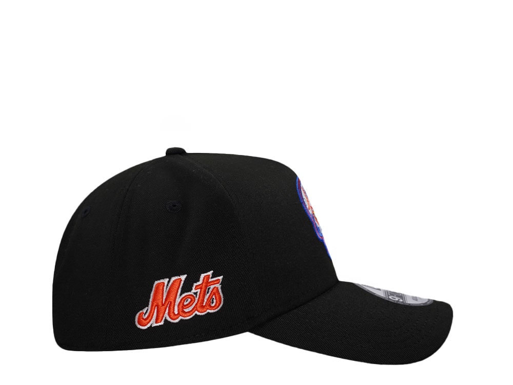 New Era New York Mets Skull Black Classic Edition 9Forty A Frame Snapback Casquette