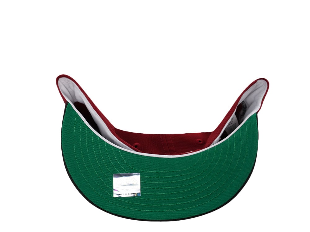 New Era Dayton Dragons 20th Anniversary Maroon Two Tone Edition 59Fifty Fitted Casquette