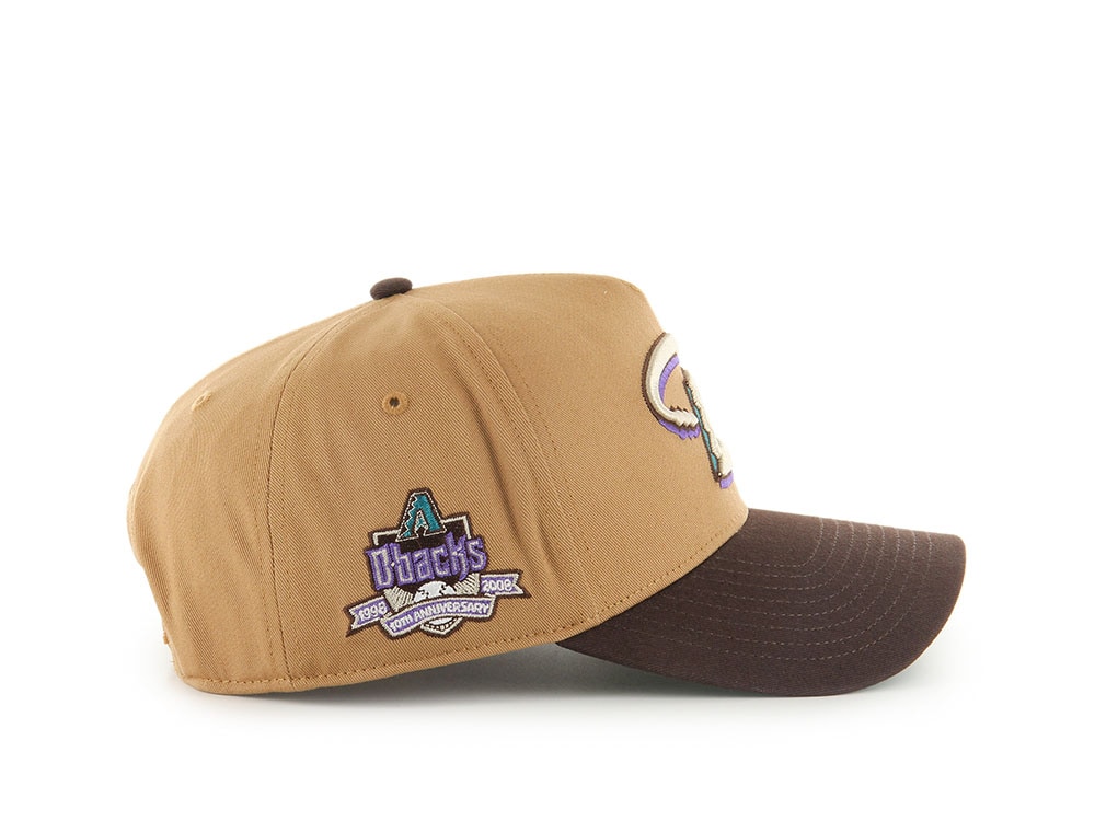 47Brand Arizona Diamondbacks Cooperstown Camel Edition MVP Snapback Casquette