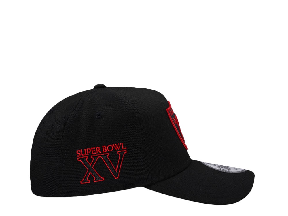 New Era Las Vegas Raiders Super Bowl XV Red Detail Edition 9Forty A Frame Snapback Casquette