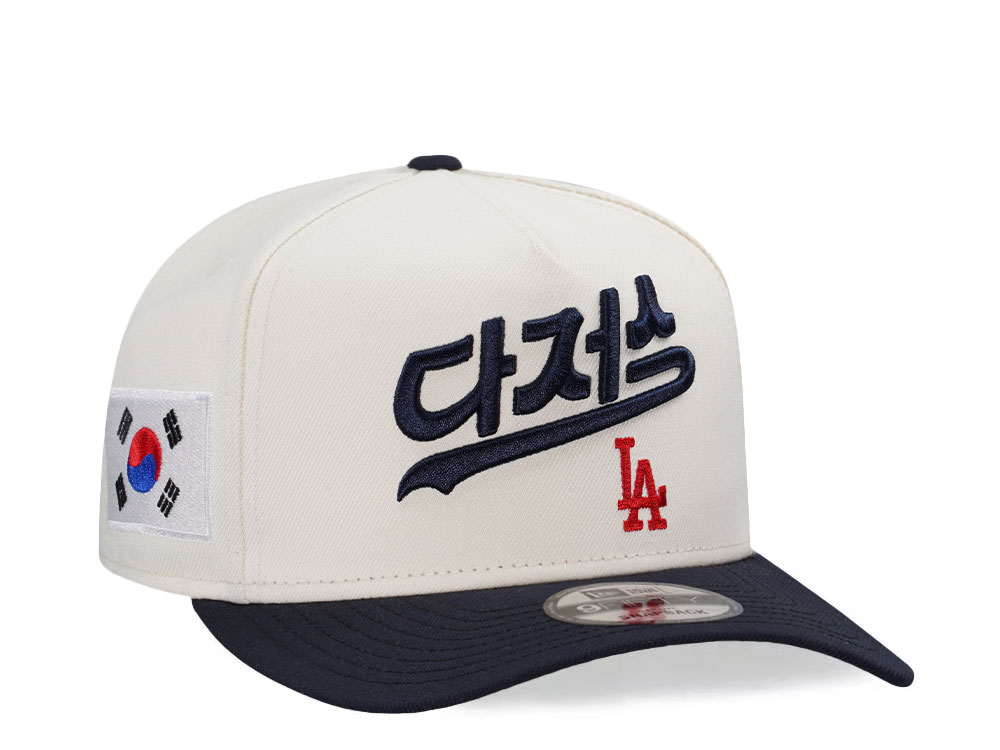 New Era Los Angeles Dodgers Korean Chrome Edition 9Fifty A Frame Snapback Casquette