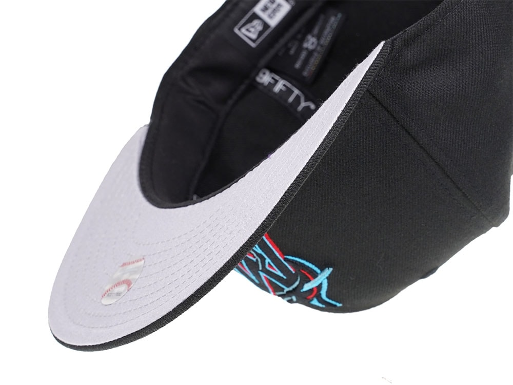 New Era Miami Marlins Black Edition 9Fifty Snapback Casquette