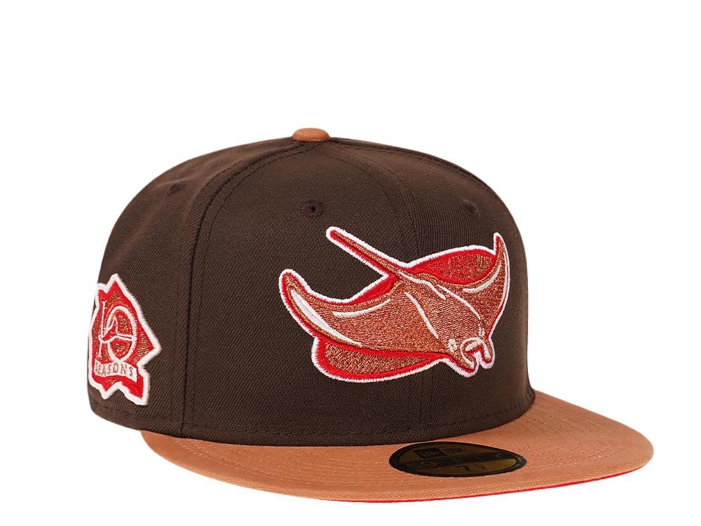 New Era Tampa Bay Rays 10th Anniversary Copper Canvas Edition 59Fifty Fitted Casquette