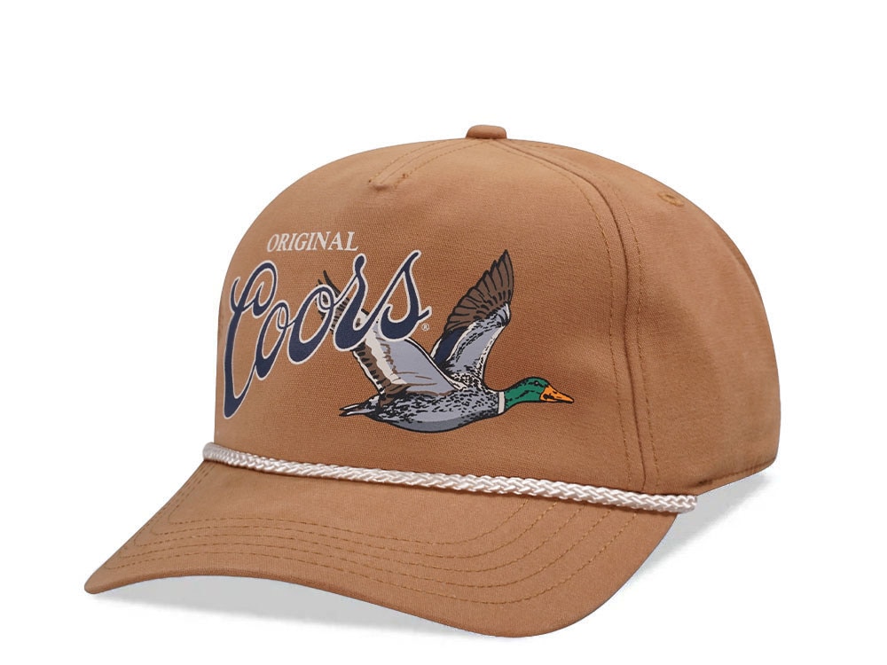 American Needle Coors Canvas Cappy Wheat Edition Snapback Casquette