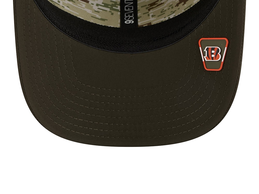 New Era Cincinnati Bengals Salute To Service 2025 9Seventy Snapback Casquette