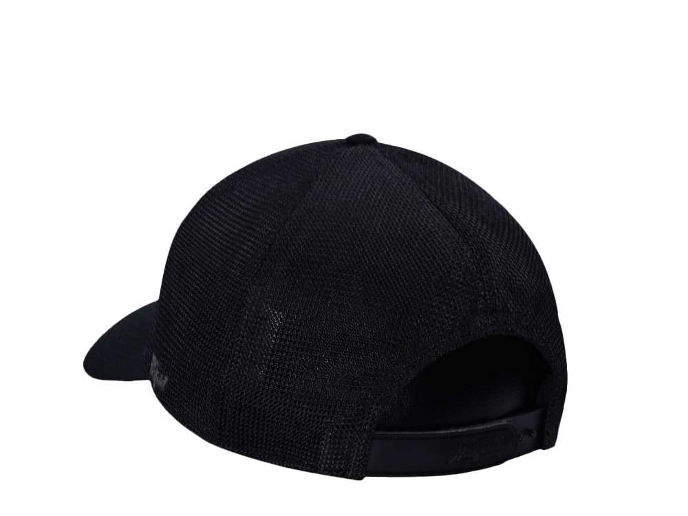 Hatfield Original Script Black Trucker Snapback Casquette
