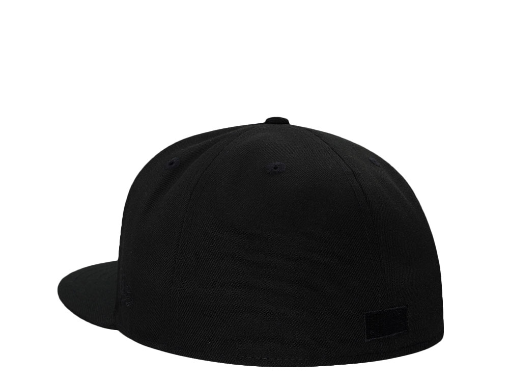 New Era Anaheim Angels 60th Anniversary Fallen Black Edition 59Fifty Fitted Casquette