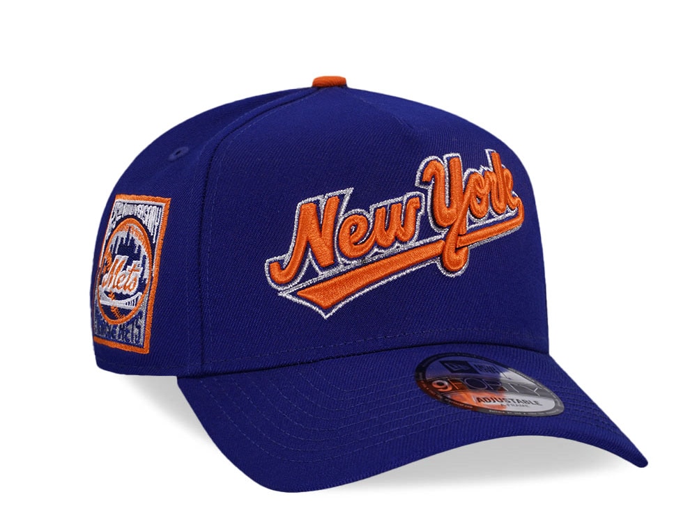 New Era New York Mets 25th Anniversary Color Flip Edition 9Forty A Frame Snapback Casquette