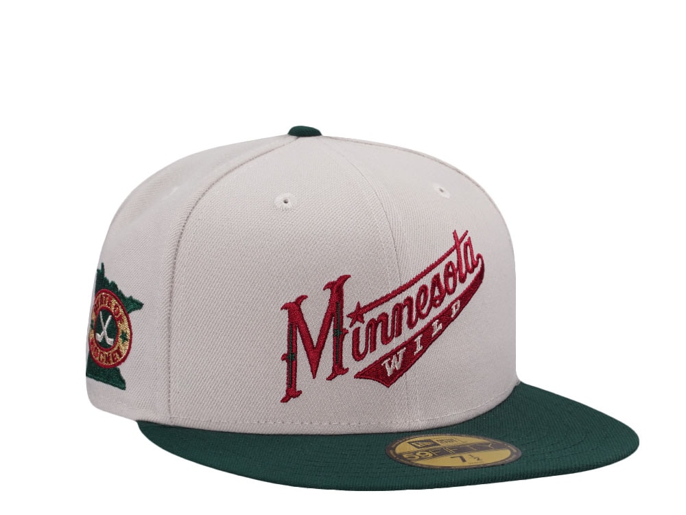 New Era Minnesota Wild State Of Hockey Stone Edition 59Fifty Fitted Casquette