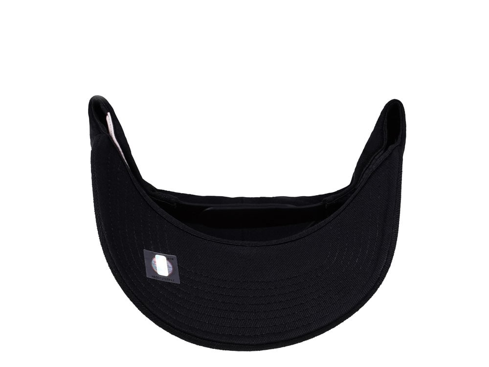 Mitchell & Ness Philadelphia 76ers Black Out Team Arch Red Line Flex Snapback Casquette
