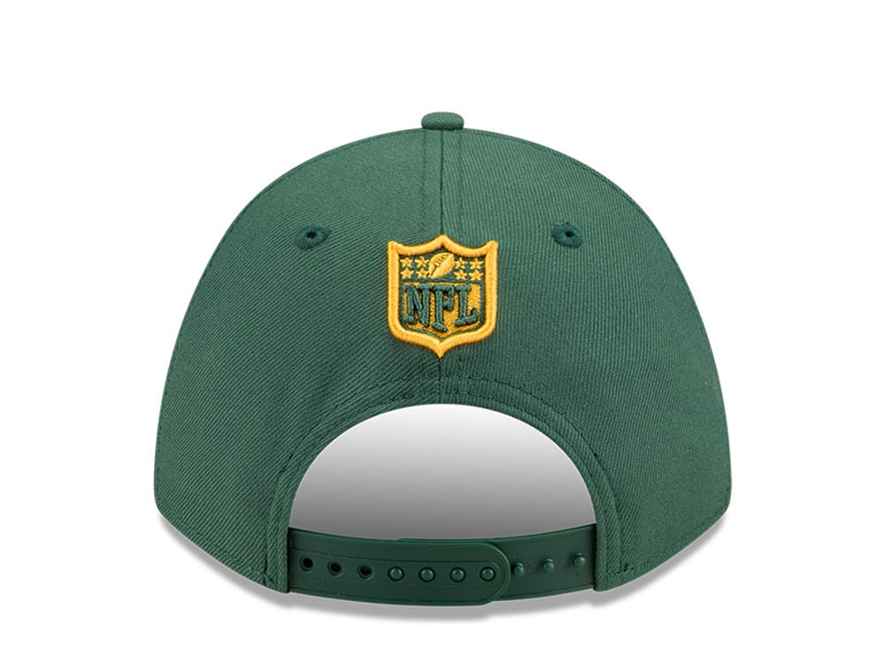 New Era Green Bay Packers NFL Team 9Forty M Crown Snapback Casquette