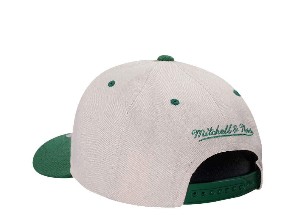 Mitchell & Ness Dallas Mavericks Chrome Two Tone Pro Crown Fit Snapback Casquette