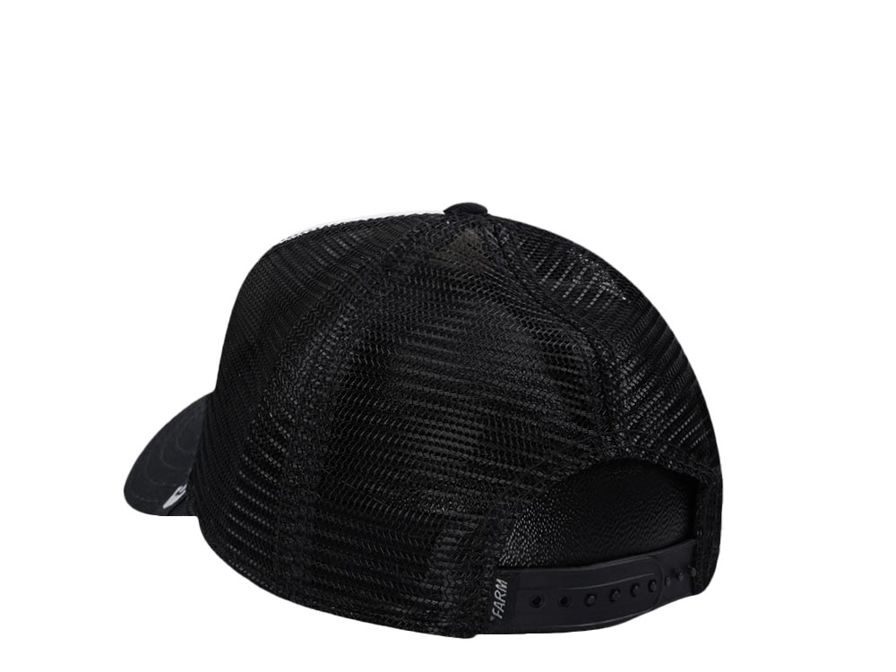 Goorin Bros The Cash Cow Black White Trucker Snapback Casquette