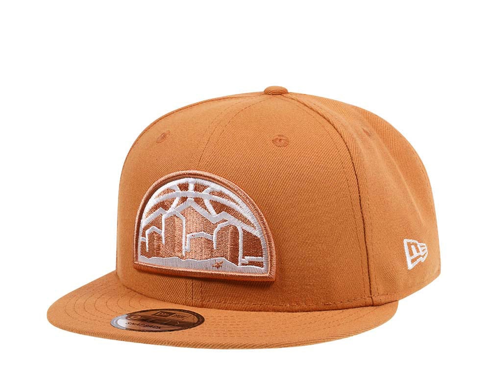 New Era Denver Nuggets Panama Tan Prime Edition 9Fifty Snapback Casquette