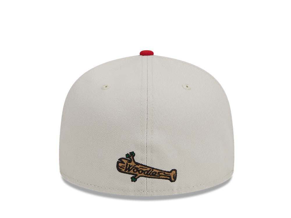 New Era Texas Rangers Farm Team Stone Throwback Two Tone Edition 59Fifty Fitted Casquette